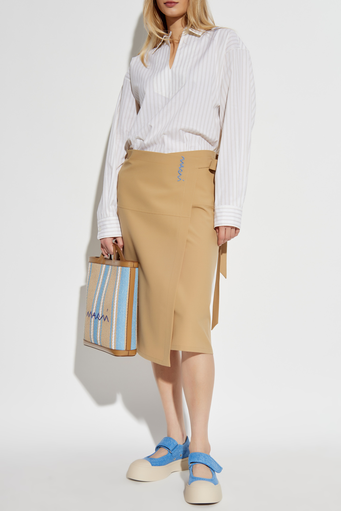 海外並行輸入正規品 pattern striped with top Oversize Marni | Clothing Women's ニット/セーター